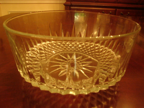 Vintage Arcoroc Glass Bowls, Set of 5, Glass Salad Bowls 