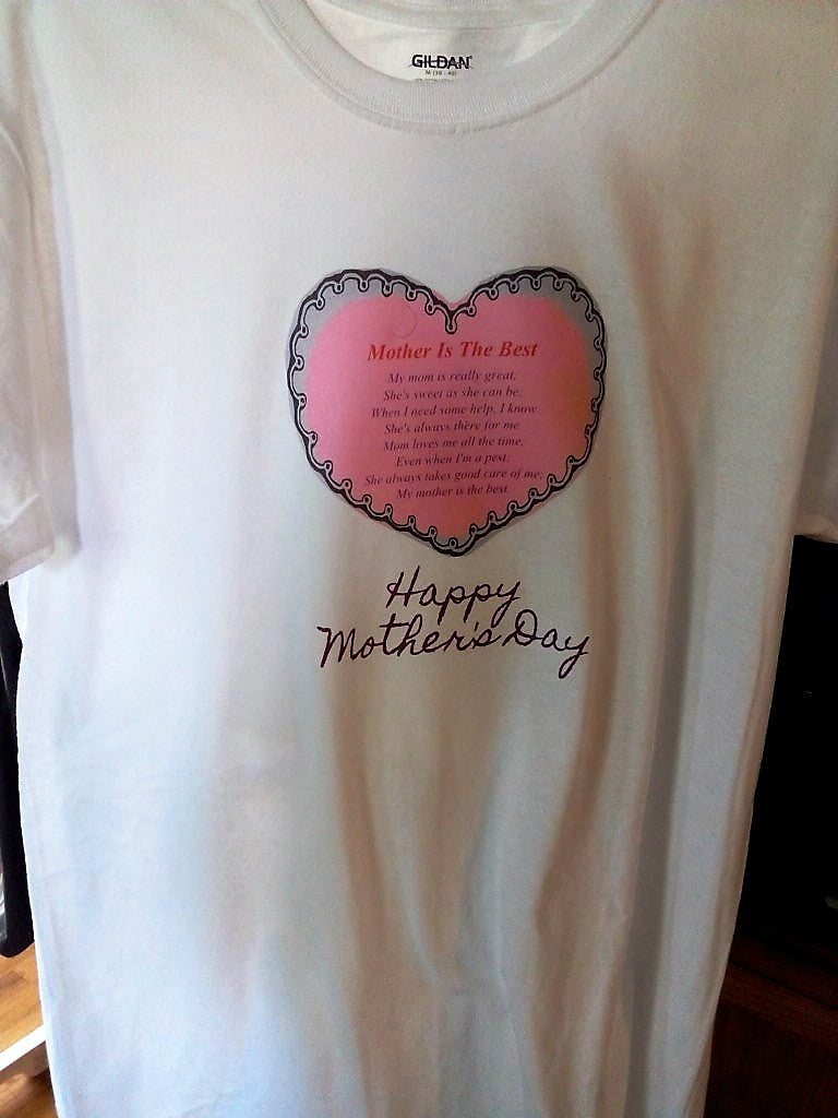 Mother's Day Heart T-shirt | FayZen'sKreations